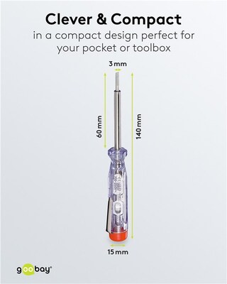 Tester napätia SP 60 3.0 X 60mm fázová skúšačka skrutkovač
