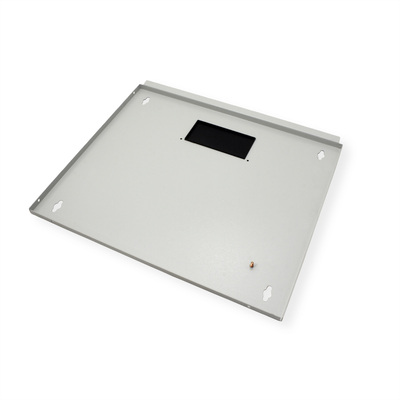 19" Rack na stenu 9U, sivý, 505x600x600 mm (HxWxD), RAL7035, PRO, odnímateľné bočnice