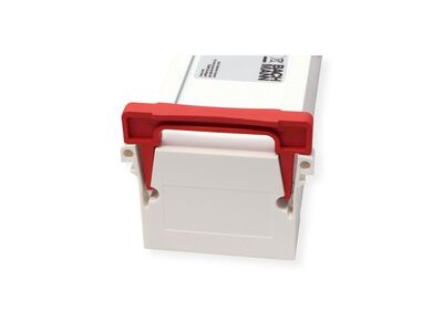 Power Frame 2xUTE 230V, nabíjačka (USB A + USB C), 0.2m kábel 1.5mm², GST18, biely
