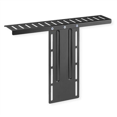 Univerzálna polička/držiak 400x86x300mm, kompatibilná s VESA 100, čierna