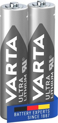 Baterka VARTA Ultra Lítiová AAA (2ks) 1.5V (FR03 6103) 2BL