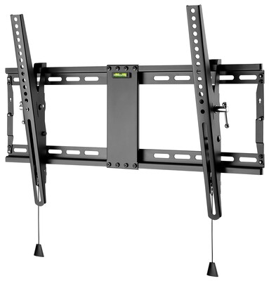 Držiak pre TV 37-70" na stenu, max 70kg, s náklonom +3° / -12°, VESA do 600x400, čierny