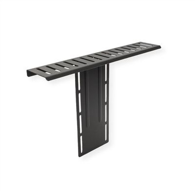 Univerzálna polička/držiak 400x86x300mm, kompatibilná s VESA 100, čierna