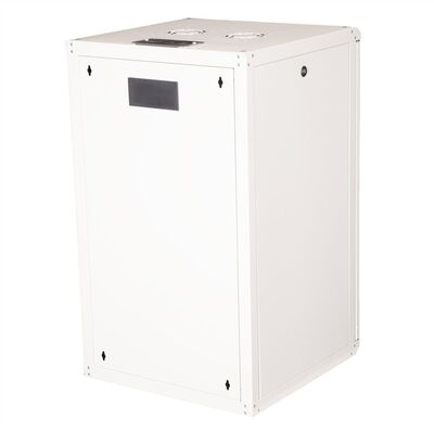 19" Rack na stenu 20U, sivý, 996x600x600mm (HxWxD), RAL7035, PRO, odnímateľné bočnice