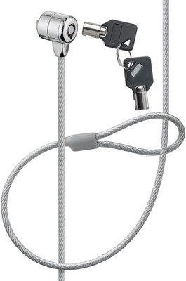 Bezpečnostný zámok, na kľúč 1.5m (priemer lanka 4.5mm)