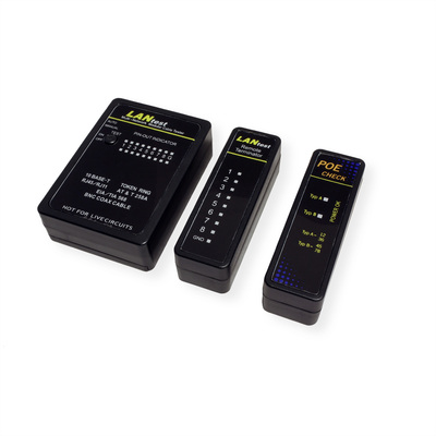 Tester siete, Multi-Network RJ45, BNC, PoE