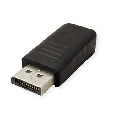 Adaptér DisplayPort na mini DisplayPort M/F, dongle, čierny