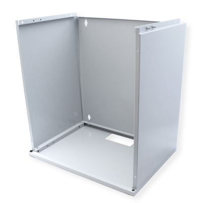 19" Rack na stenu 12U, sivý, 595x540x400 mm (HxWxD), RAL7035, BASIC