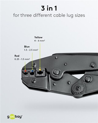 Kliešte lisovacie na dutinky 0.5-6 mm²