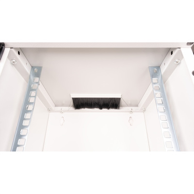 10" Rack na stenu 12U, sivý, 595x312x300mm (HxWxD), RAL7035