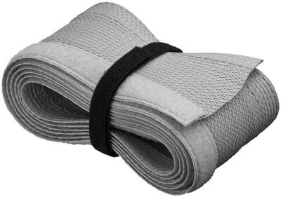 Káblový organizér Kábel Fix, suchý zips, 1.8m, ⌀ 20-40mm, sivý