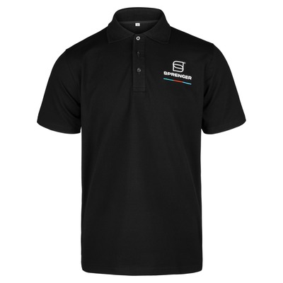 Polokošeľa SPRENGER pánska, čierna, L, HS