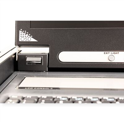 KVM konzola 17" LCD, 1 port, VGA, USB + PS/2, UK layout