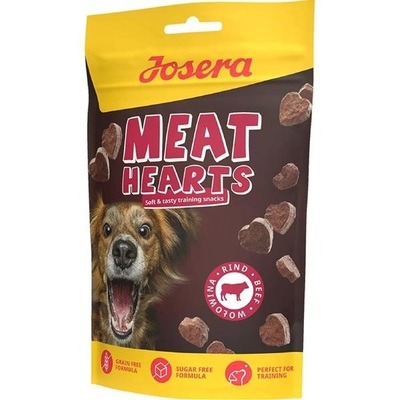 Pamlsok pre psy - Josera Meat Hearts s hovädzím mäsom 70g