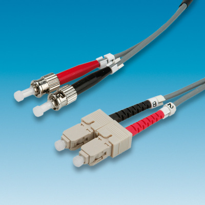 Fiber kábel SC-ST, 3m Duplex OM2(50/125µm)