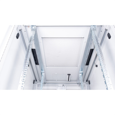 19" Rack na podlahu 42U, 1970x800x1200mm (HxWxD), PRO, sivý