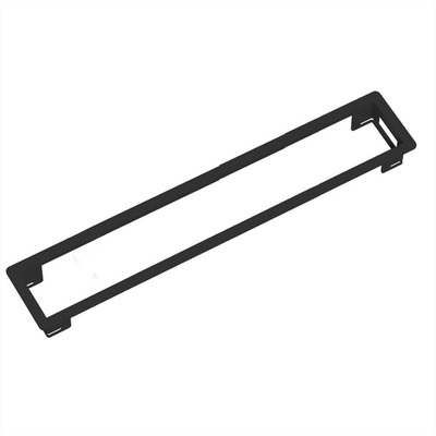 Power Frame rámik 6 pozície, 369x73x36mm, oceľ, čierny