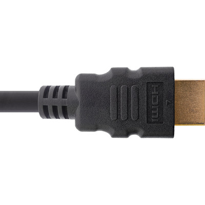 Kábel HDMI M/M 1m, Ultra High Speed+Eth, 8K@60Hz, HDMI 2.1, G pozl. konektor, čierny, s certifikátom