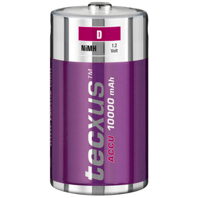 Baterka Tecxus nabíjacia D Mono 1.2V 10000mAh NiMH (HR20) 1BL