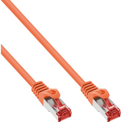 S/FTP (PiMF) Patchkábel 30m cat.6, oranžový, Cu
