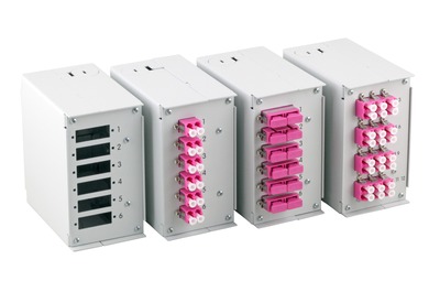 Predný panel pre optický patchpanel 53705.1V3, 6port (-LC-Duplex / SC Simplex / E2000), sivý