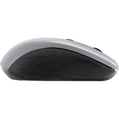 Myš WL, InLine, optická, 3-v-1, Bluetooth + 2x USB Dongle, 5 tlačidiel, sivá/čierna