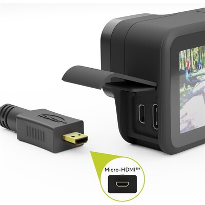Kábel HDMI/HDMI micro M/M 1.5m, High Speed+Eth, 4K@60Hz, HDMI 2.0, 10.2G, G pozl. kon., čierny