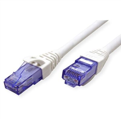 UTP Patchkábel LSOH 0.3m cat.6a, biely, Cu, Component Level