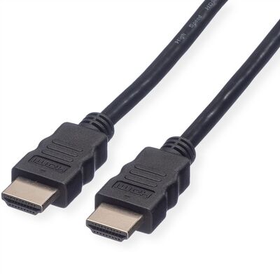 Kábel HDMI M/M 5m, High Speed+Eth, 4K@60Hz, HDMI 2.0, čierny