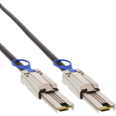 Kábel Mini SAS HD, SFF-8088 to SFF-8088, 6Gb/s, 2m, čierny