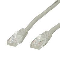 UTP Patchkábel 0.5m cat.6, sivý, Cu