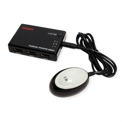 Video selektor/switch HDMI 3IN/1OUT Automatický, UHD 4K@60Hz, TOP Produkt