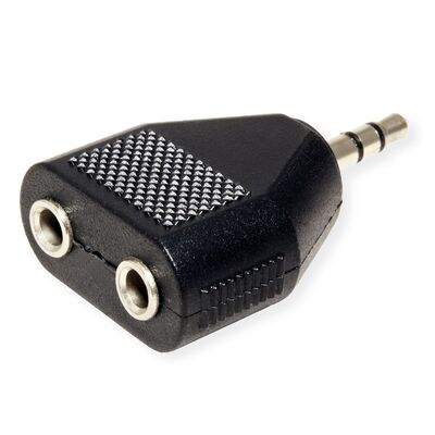 Adaptér 3.5mm stereo M/2xF