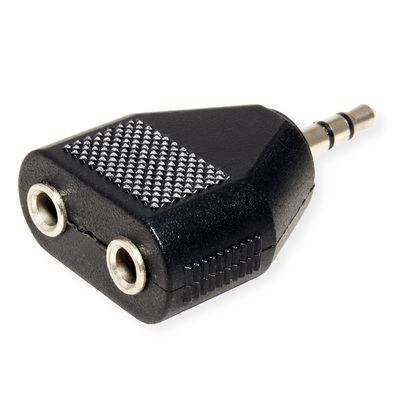 Adaptér 3.5mm stereo M/2xF