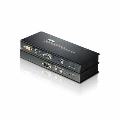 Predĺženie KVM cez TP do 200m, VGA, USB, RS-232, Dual Remote (lokálne ovládanie/monitor)