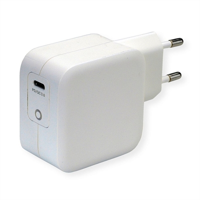 Nabíjačka USB 230V 1xUSB Typ C, 61W, Power Delivery, Quick Charge 3.0, biela