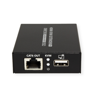 Predĺženie KVM cez TP do 70m (1080p) /40m (4K@30Hz), HDMI, USB
