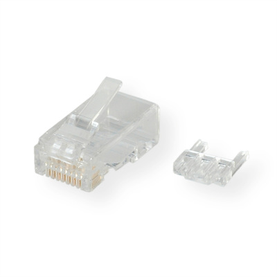 Konektor 8/8 RJ45 cat.6, netienený, na drôt, 10ks/bal