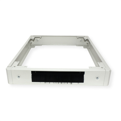 Podstavec pre sieťový kabinet, 600x800mm (ŠxH), sivý