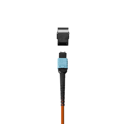 Predĺženie HDMI cez Fibre Optic MPO OM3 do 100m, HDMI 2.1, 8K@60Hz, 18G, napájanie cez USB