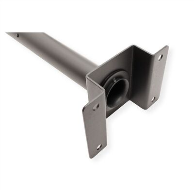 Držiak pre monitor / TV 23-42", stropný, max 50kg, dĺžka 90-150cm, VESA 75/100/200, čierny