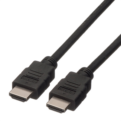 Kábel HDMI M/M 10m, High Speed+Eth, 4K@30Hz, HDMI 1.4, čierny, LSOH