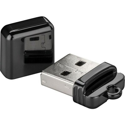 Čítačka USB 3.0 (Konektor USB A), 1 slot pre karty (MicroSD), čierna