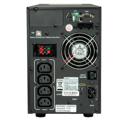UPS Záložný zdroj, ProSecure III 1500VA/1350W - Online UPS Záložný zdroj