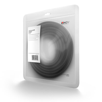 UTP Patchkábel 15m cat.6, čierny, Cu