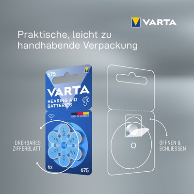 Batéria VARTA PR44 (6ks) 1.45V (V675) 6ks/bal