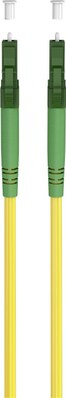 Fiber kábel LC/APC-LC/APC, 5m Simplex OS2(9/125µm), LSOH, 3mm, žltý
