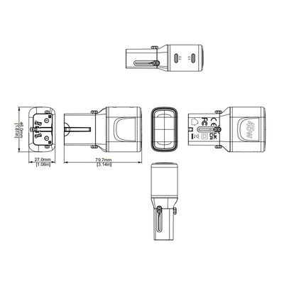 Nabíjačka USB 230V 2port, EU/UK/US, 2xUSB Typ C, 45W, PD, QC 3.0, cestovná/skladacia/vrecková, biela