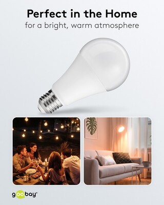 LED žiarovka E27 teplá biela 15W