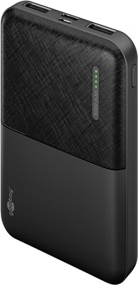 PowerBank 5000 mAh, ľahká a kompaktná, 10W, 2x USB A